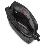Black Roncato Alaska Man Body Bag, crossbody natural leather – view 7