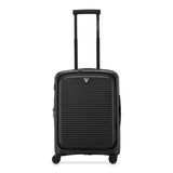 Black Roncato ARCADE DLX Cabin Spinner, hardside luggage polypropylene
