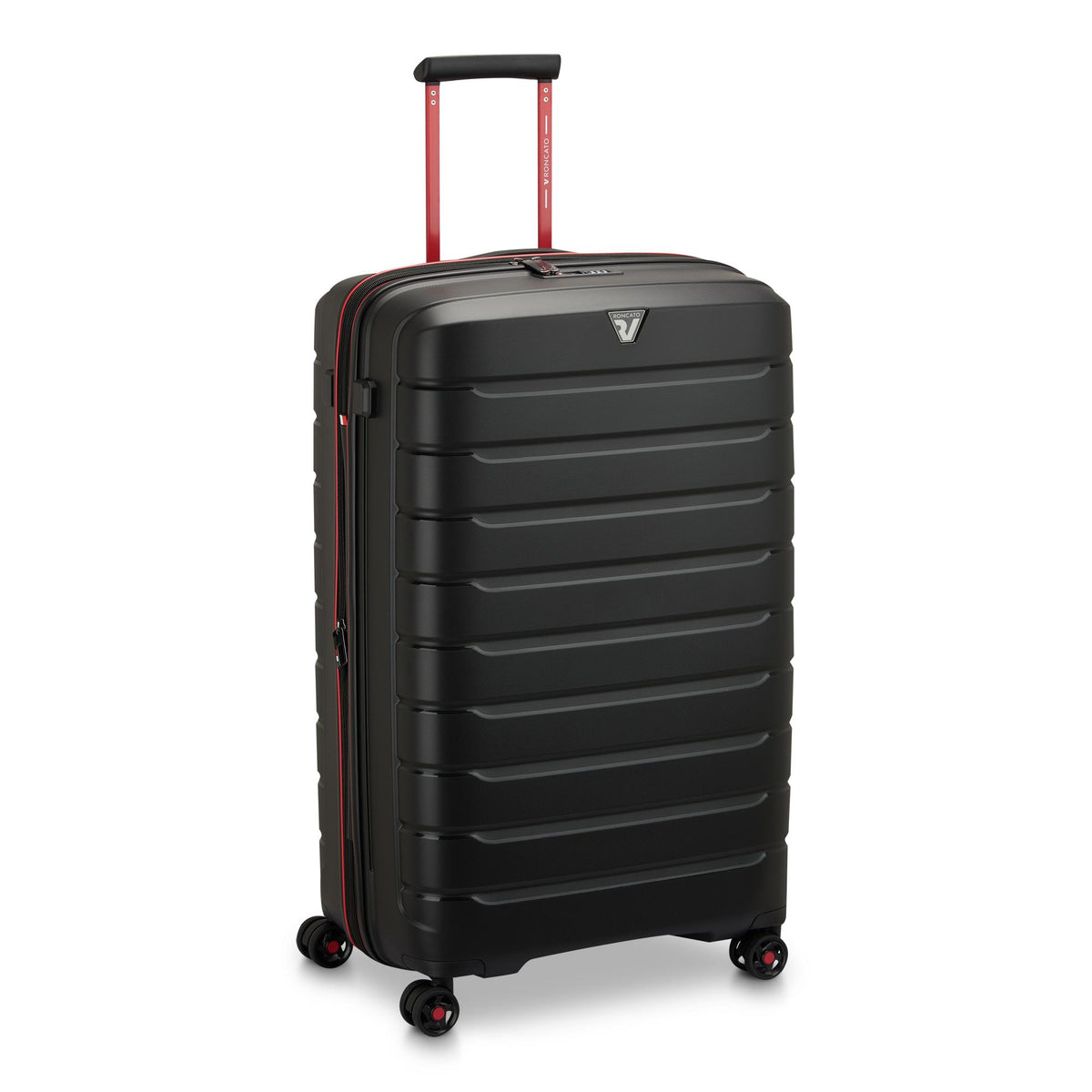 Black Roncato B-flying Move large spinner expandable 76 cm, hardside luggage polypropylene – view 9