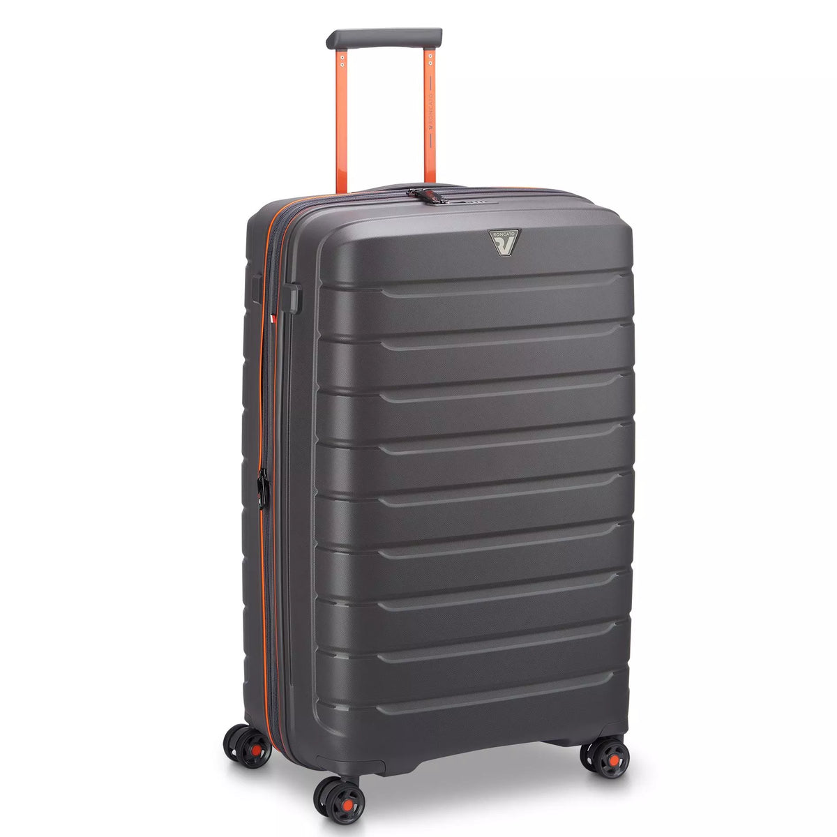 Grey Roncato B-flying Move large spinner expandable 76 cm, hardside luggage polypropylene – view 9