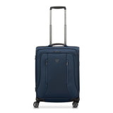 Navy Roncato City 3.0 Cabin Luggage 55cm, softside luggage nylon/polyester