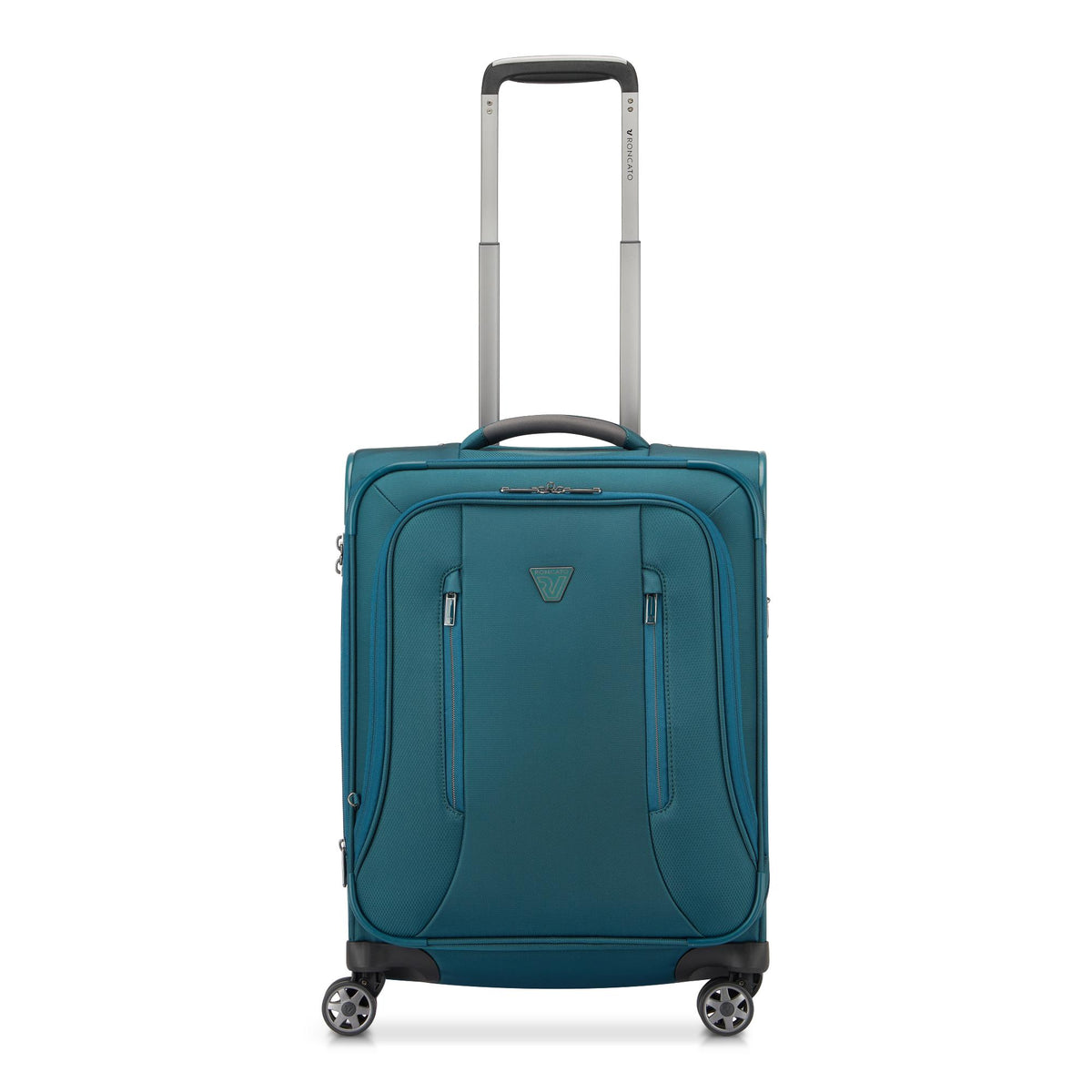 Green Roncato City 3.0 Cabin Luggage 55cm, softside luggage nylon/polyester