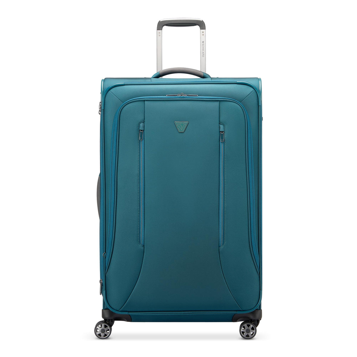 Green Roncato City 3.0 Large Luggage 77cm, softside luggage nylon/polyester