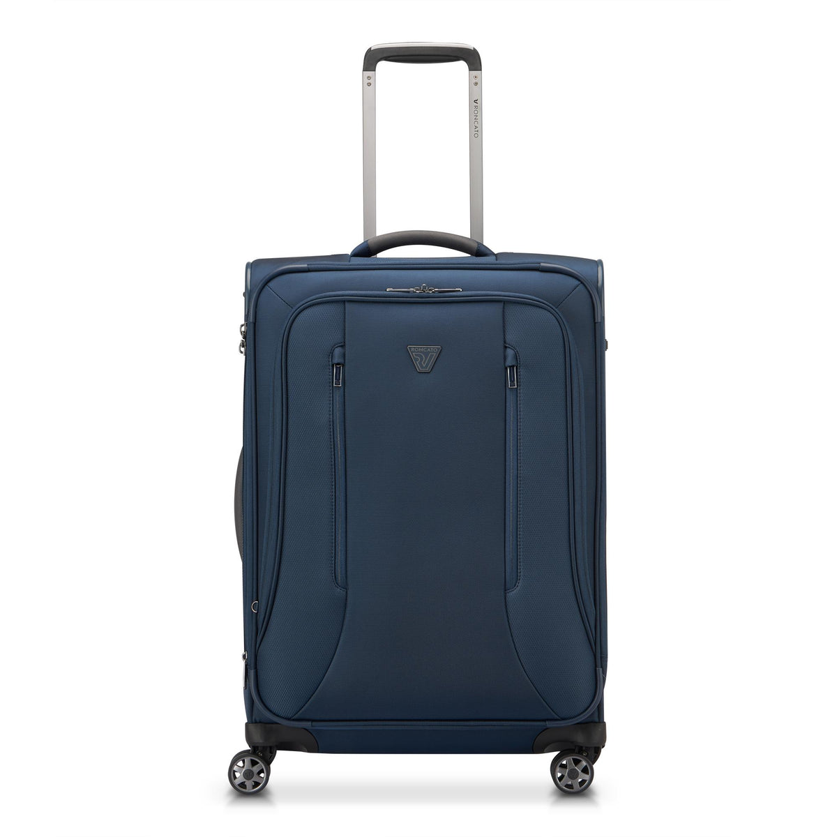 Navy Roncato City 3.0 Medium Luggage 64cm, softside luggage nylon/polyester