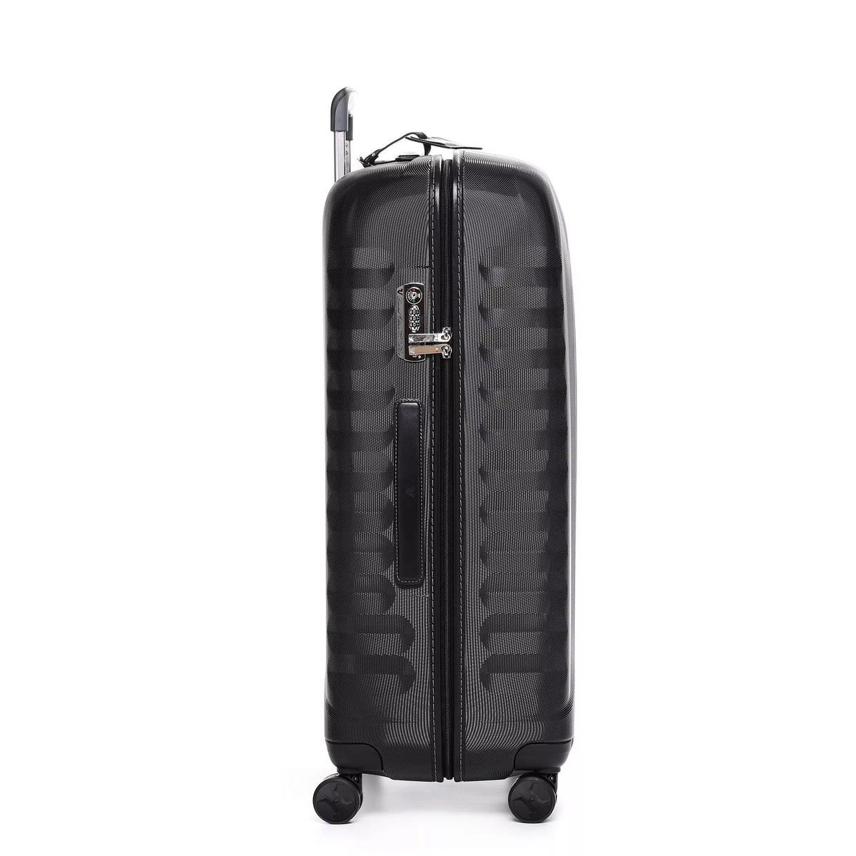 Black Roncato E-Lite Large Trolley 80 Cm., hardside luggage polycarbonate – view 2