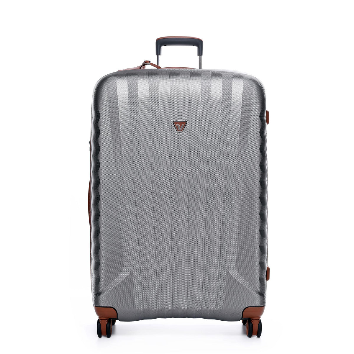 Grey Roncato E-Lite Large Trolley 80 Cm, hardside luggage polycarbonate