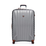 Grey Roncato E-Lite Large Trolley 80 Cm, hardside luggage polycarbonate