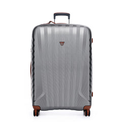 Grey Roncato E-Lite Large Trolley 80 Cm, hardside luggage polycarbonate