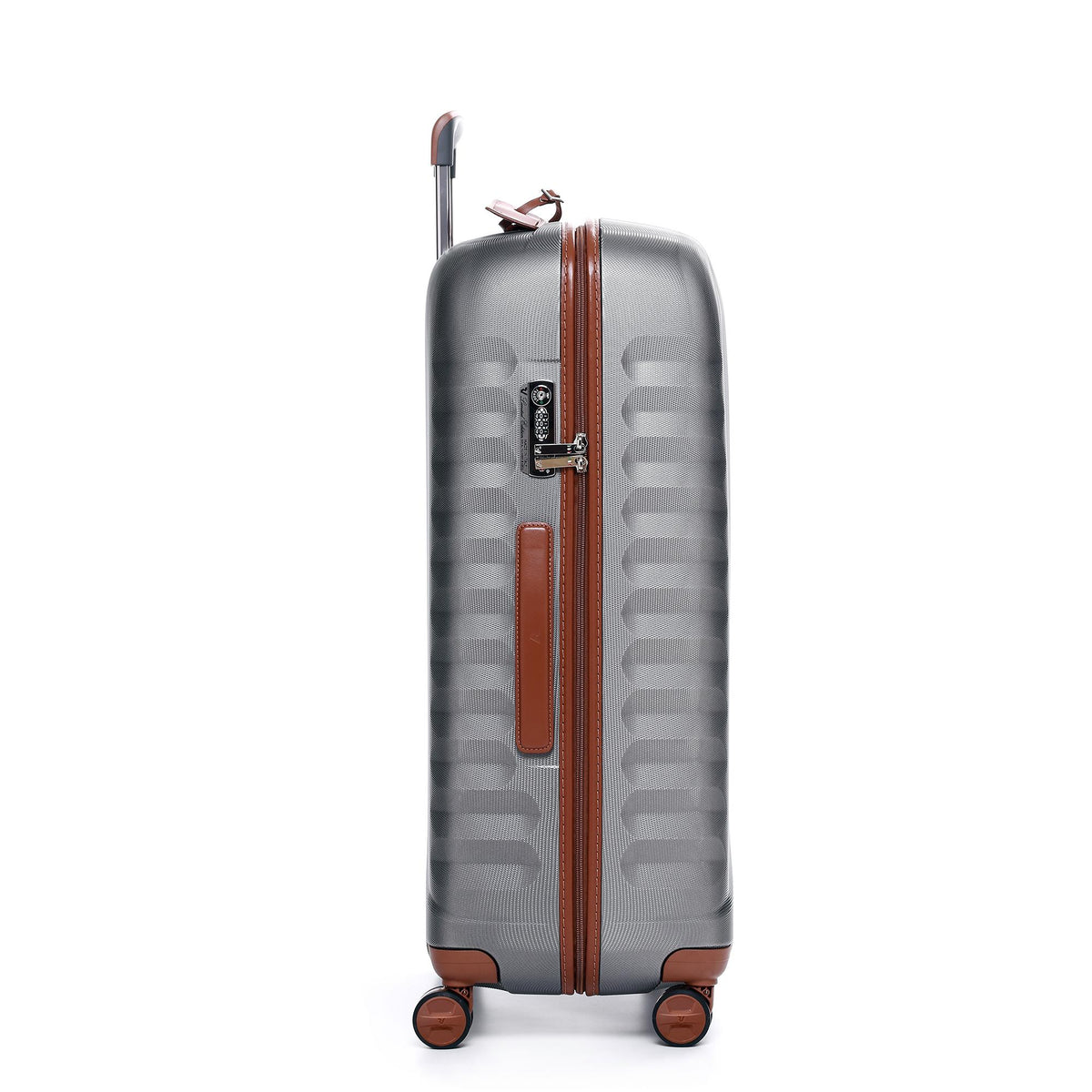 Grey Roncato E-Lite Large Trolley 80 Cm, hardside luggage polycarbonate – view 2