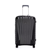 Black Roncato E-Lite Medium Trolley, hardside luggage polycarbonate