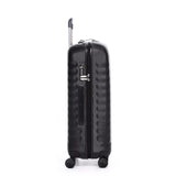 Black Roncato E-Lite Medium Trolley, hardside luggage polycarbonate – view 2