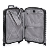Black Roncato E-Lite Medium Trolley, hardside luggage polycarbonate – view 3