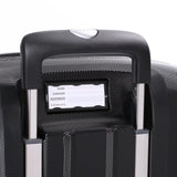 Black Roncato E-Lite Medium Trolley, hardside luggage polycarbonate – view 8