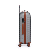 Grey Roncato E-Lite Medium Trolley, hardside luggage polycarbonate – view 2