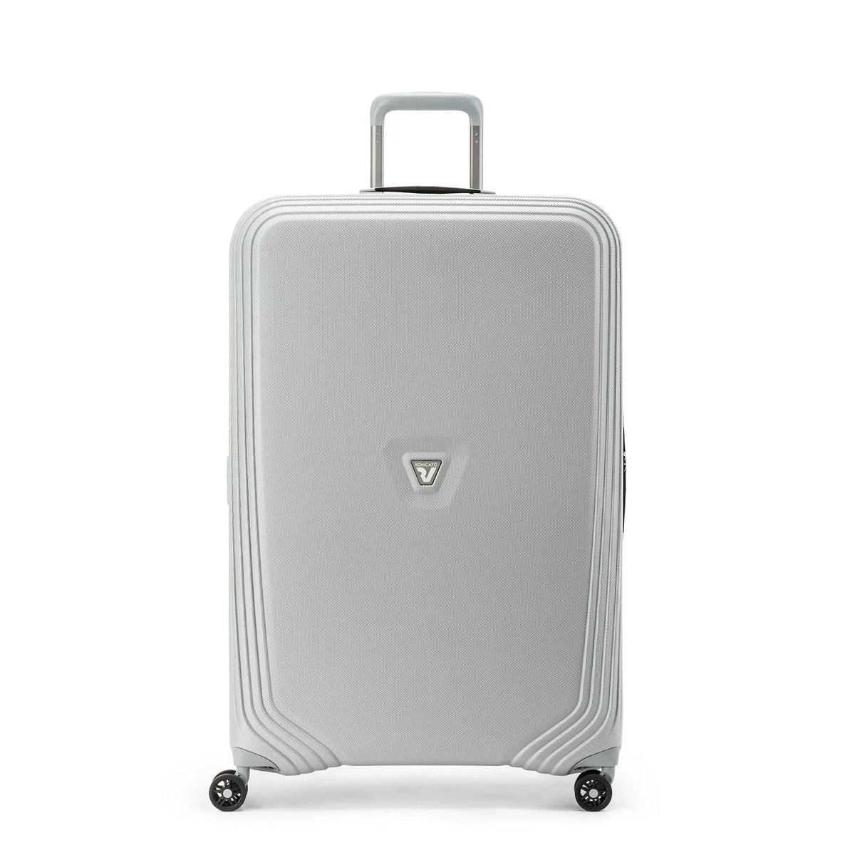 Silver Roncato GIGALIGHT Large spinner, hardside luggage polycarbonate – view 2