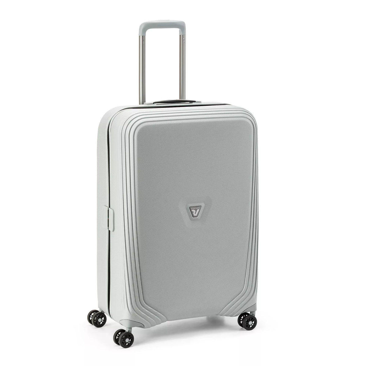 Silver Roncato GIGALIGHT Medium spinner, hardside luggage polycarbonate – view 8