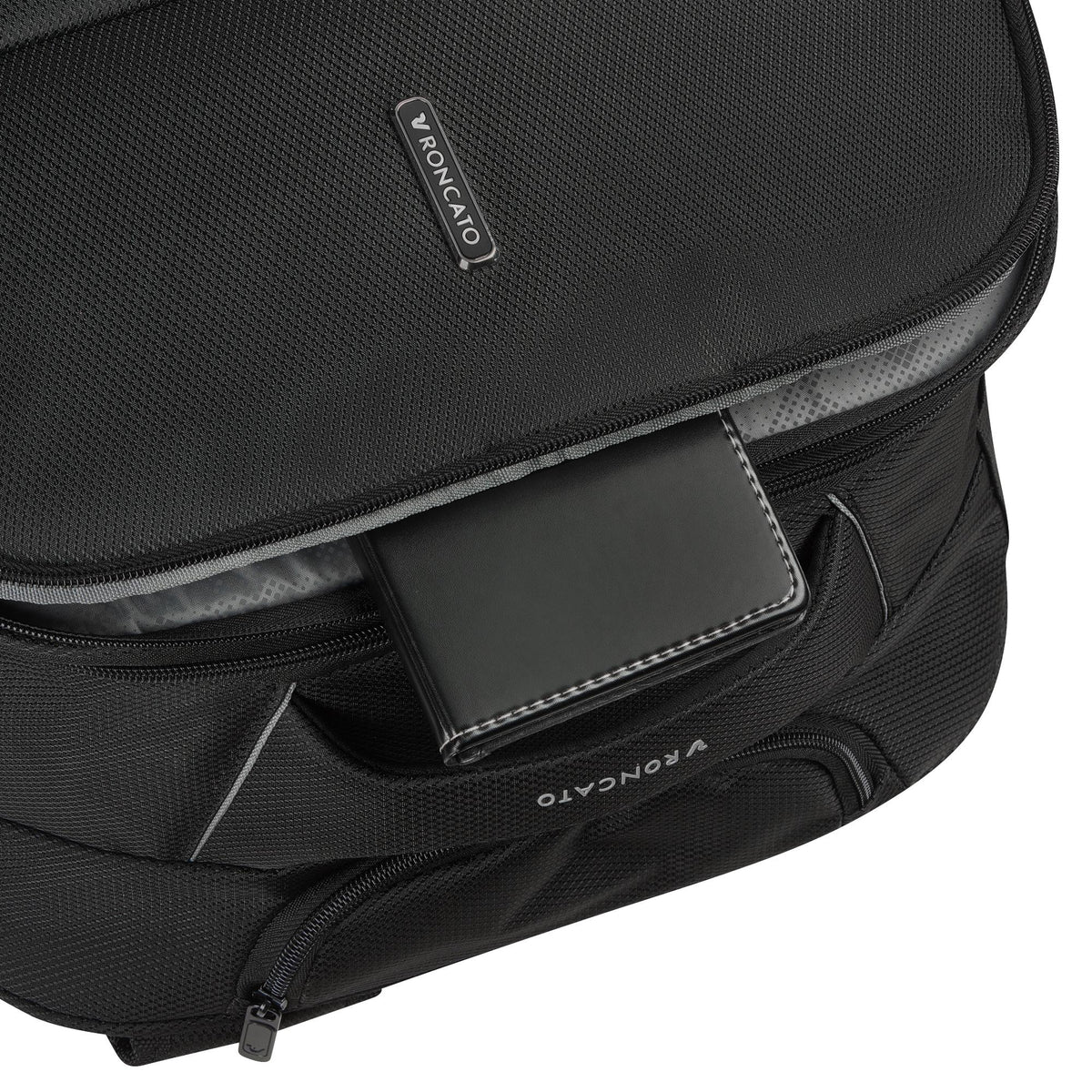 Black Roncato Ironik 2.0 Medium Cabin Backpack Trolley (42 L) – view 6