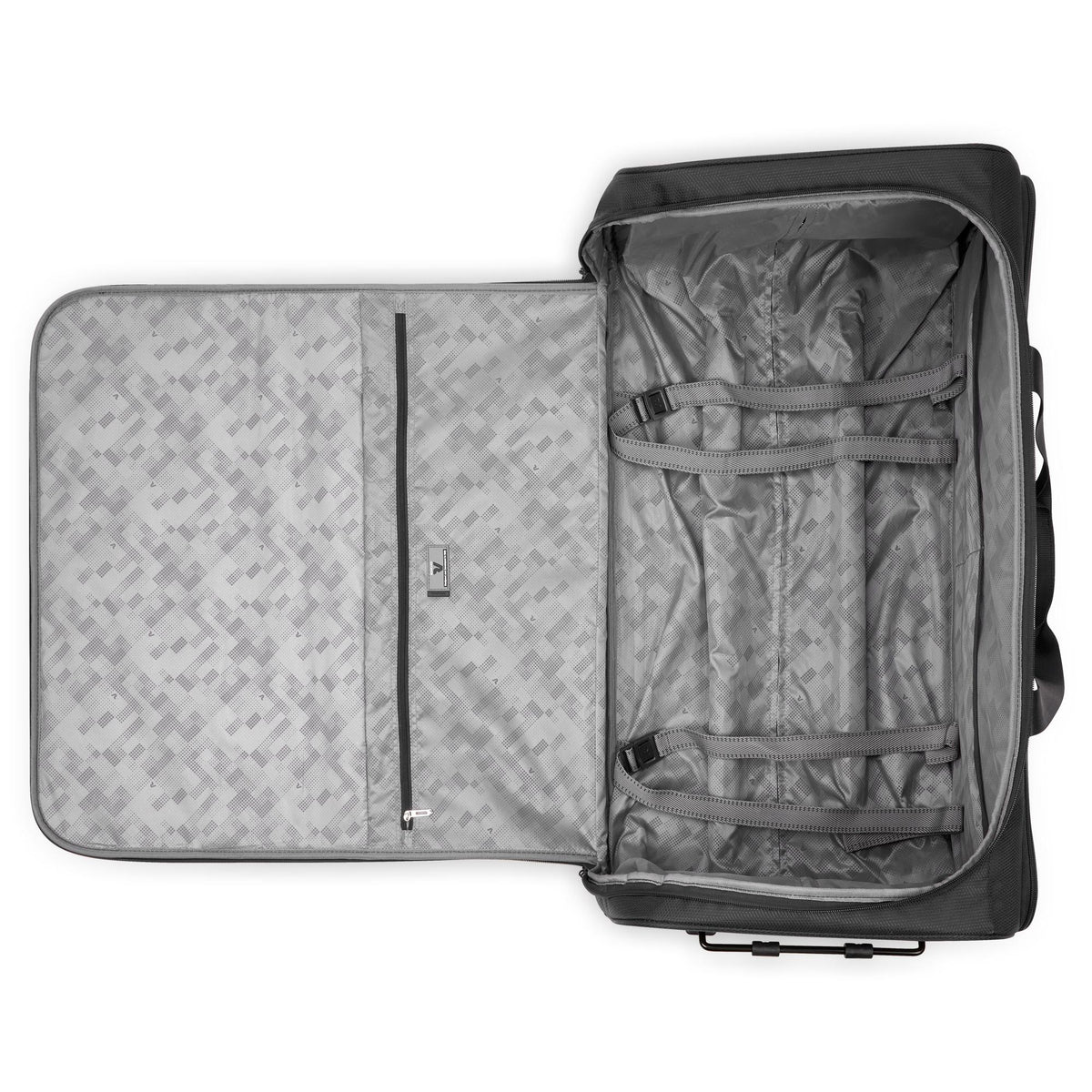 Black Roncato Ironik 2.0 wheeled duffle trolley 98 L, duffle bag – view 4
