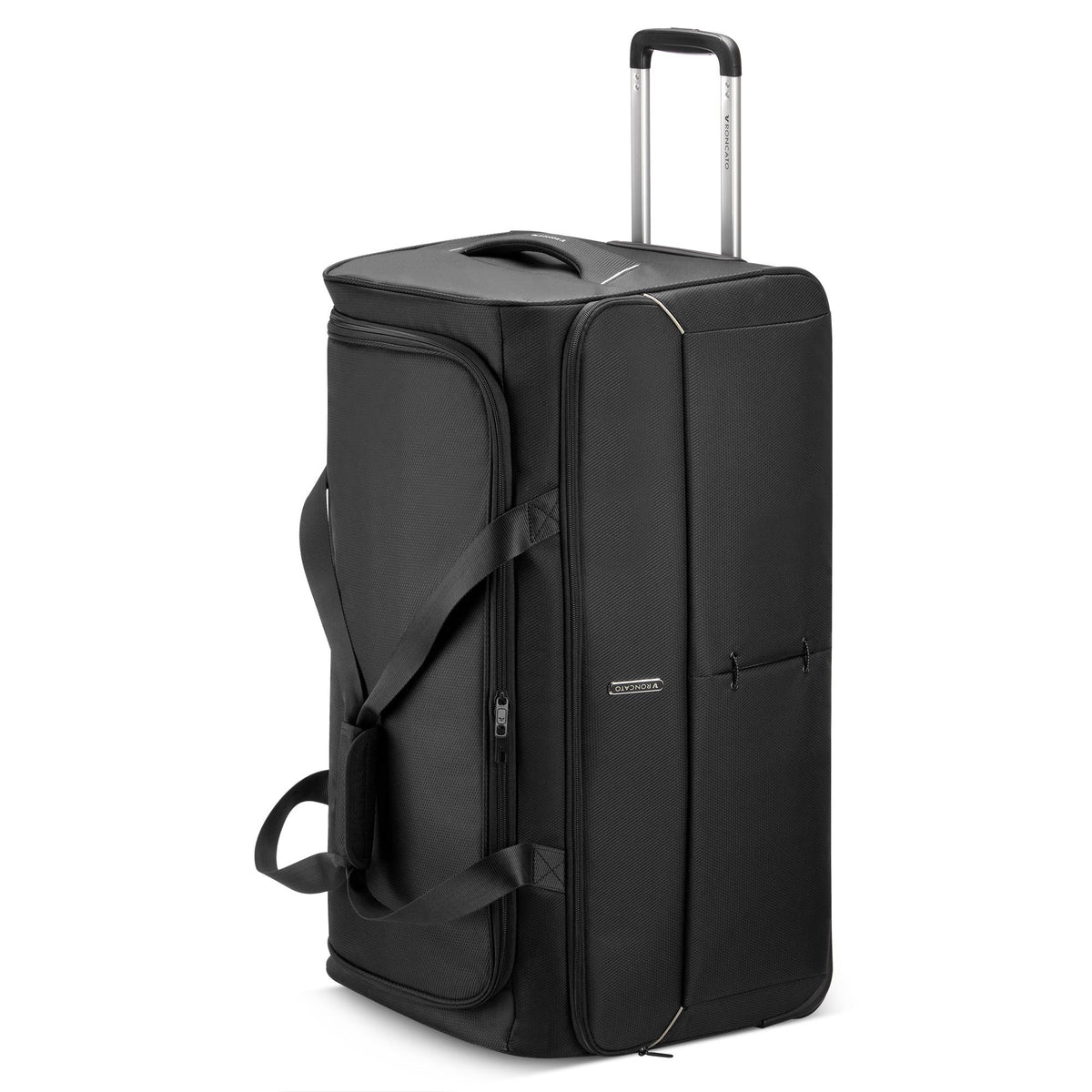 Black Roncato Ironik 2.0 wheeled duffle trolley 98 L, duffle bag – view 5