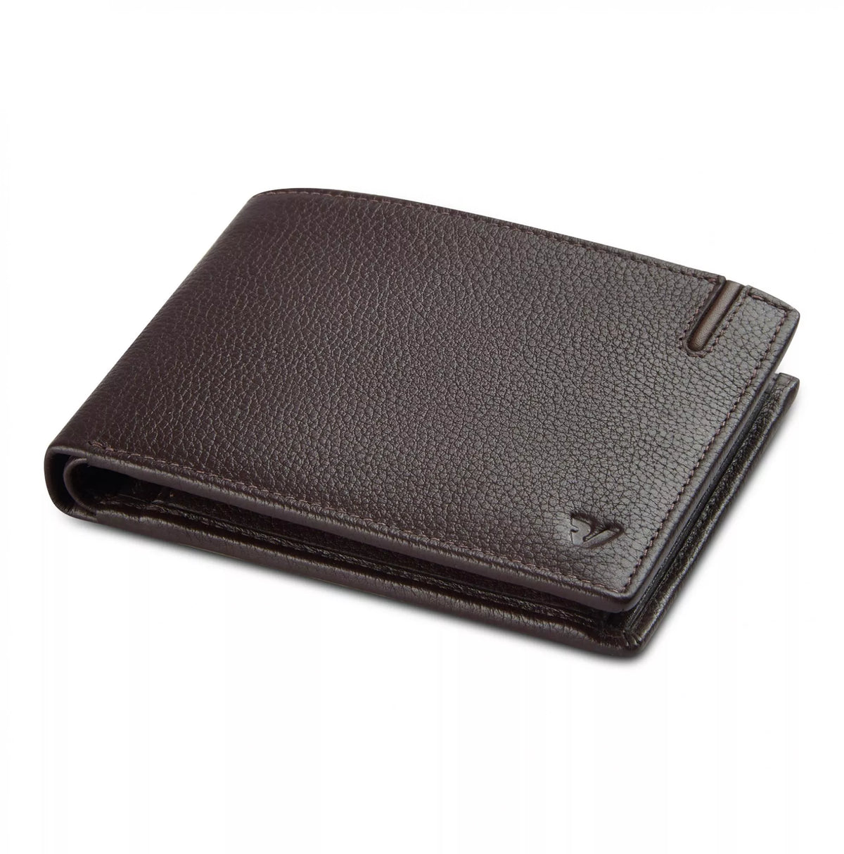 Brown Roncato LIVERPOOL Men's wallet, natural leather – view 2