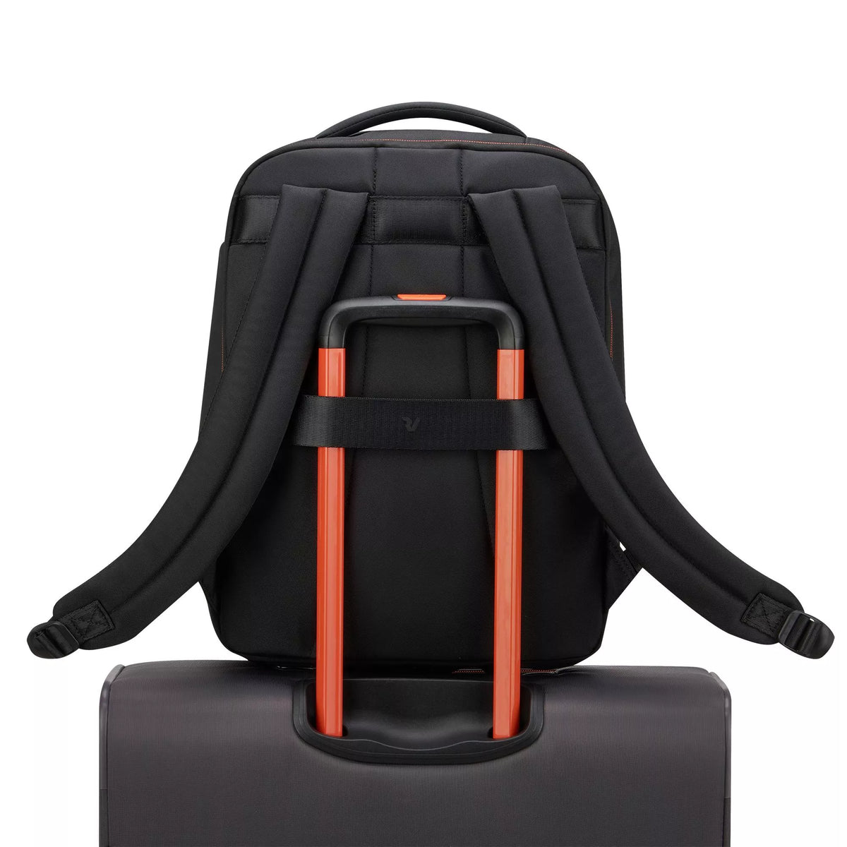 Black Roncato METROPOLITAN TRAVEL backpack, nylon/polyester – view 8