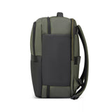 Green Roncato METROPOLITAN TRAVEL backpack, nylon/polyester – view 4