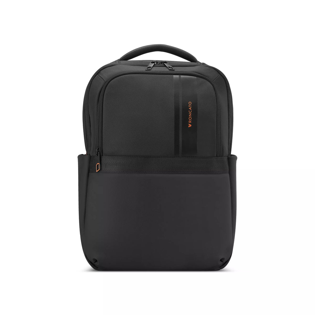 Black Roncato METROPOLITAN TRAVEL Business backpack, laptop backpack nylon/polyester