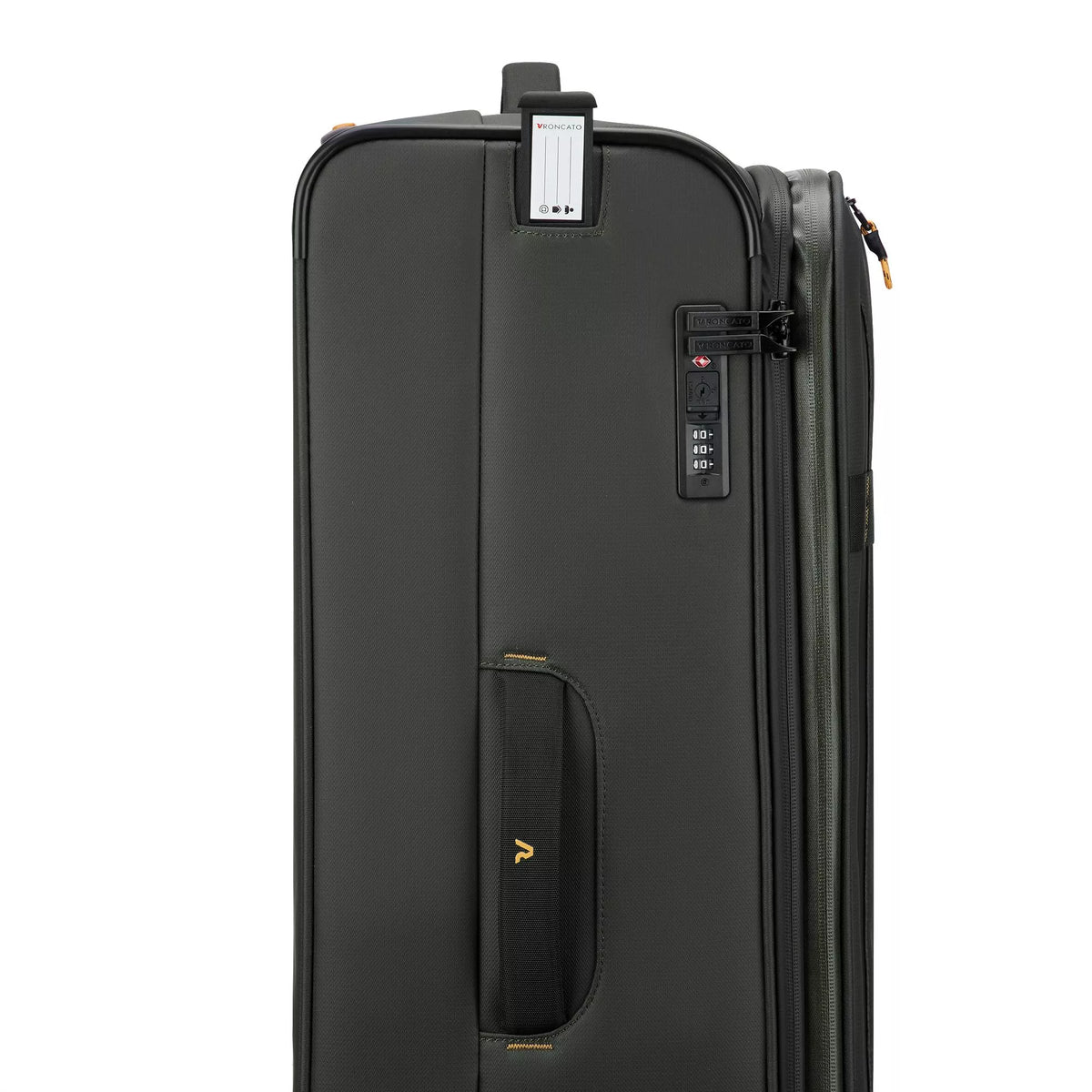 Green Roncato NORWAY Medium Spinner, softside luggage polyester – view 7