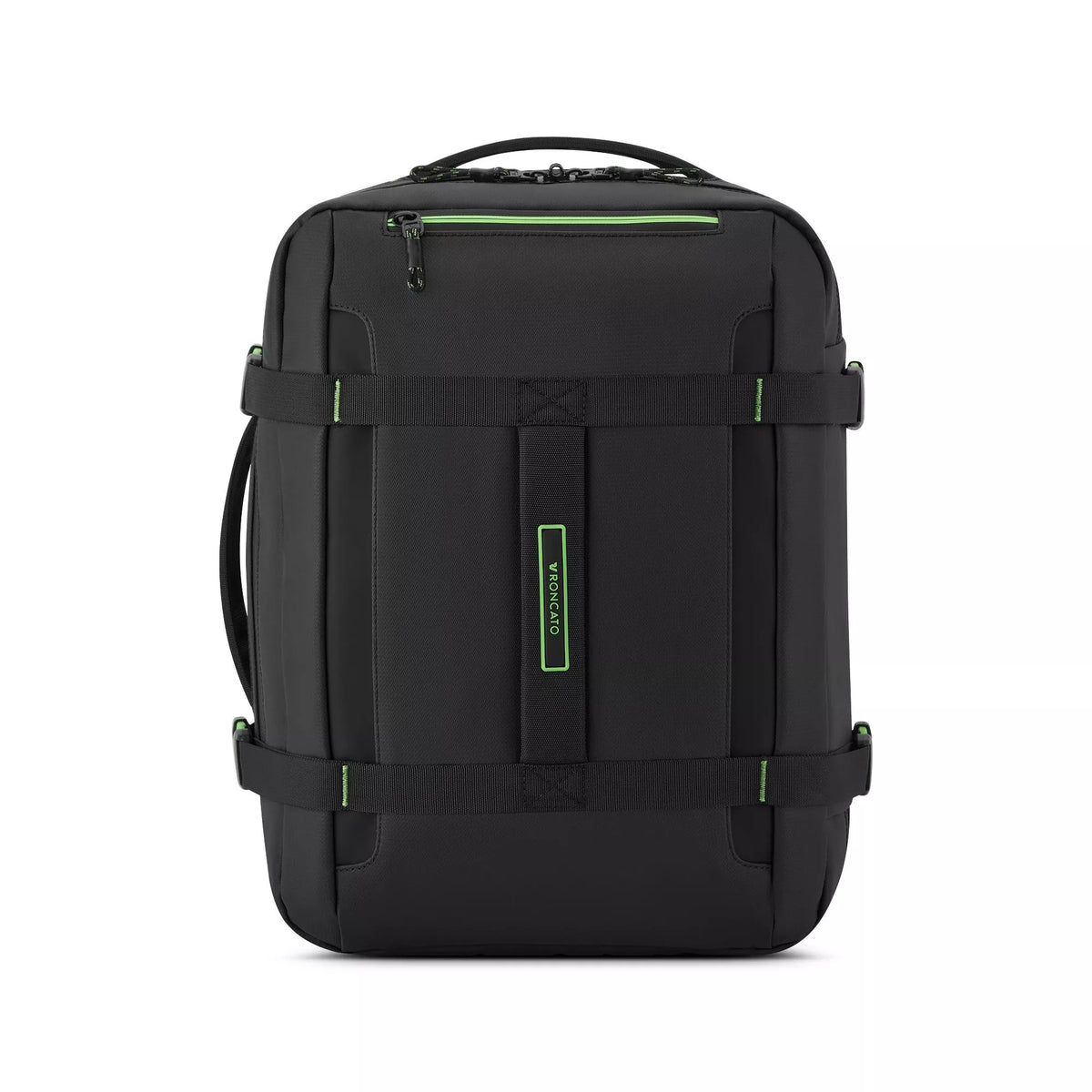 Black Roncato NORWAY Travel Backpack, polyester