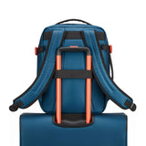 Blue Roncato NORWAY Travel backpack, polyester – view 6