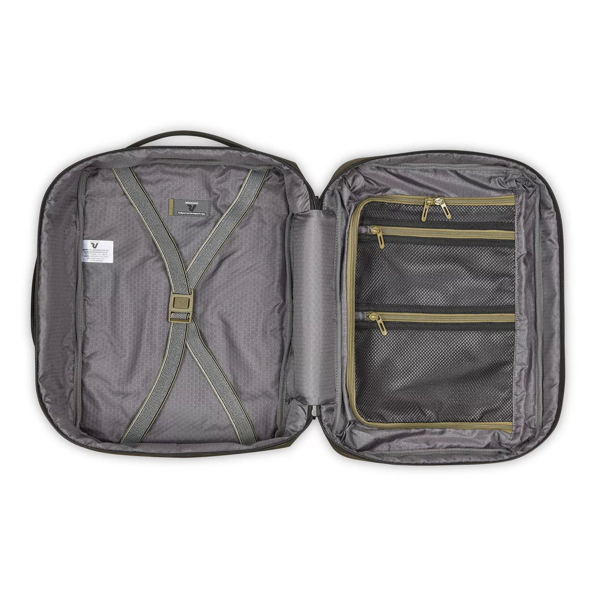 Green Roncato NORWAY Travel Backpack, polyester – view 3