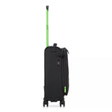 Black Roncato NORWAY Trolley, softside luggage polyester – view 2