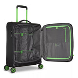 Black Roncato NORWAY Trolley, softside luggage polyester – view 5