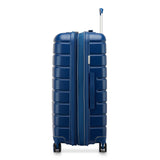 Navy Roncato Relife Large Spinner Expandable 78 Cm With Detachable Wheels, hardside luggage – view 4