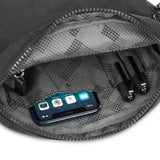 Black Roncato Rolling Crossbody, nylon – view 5