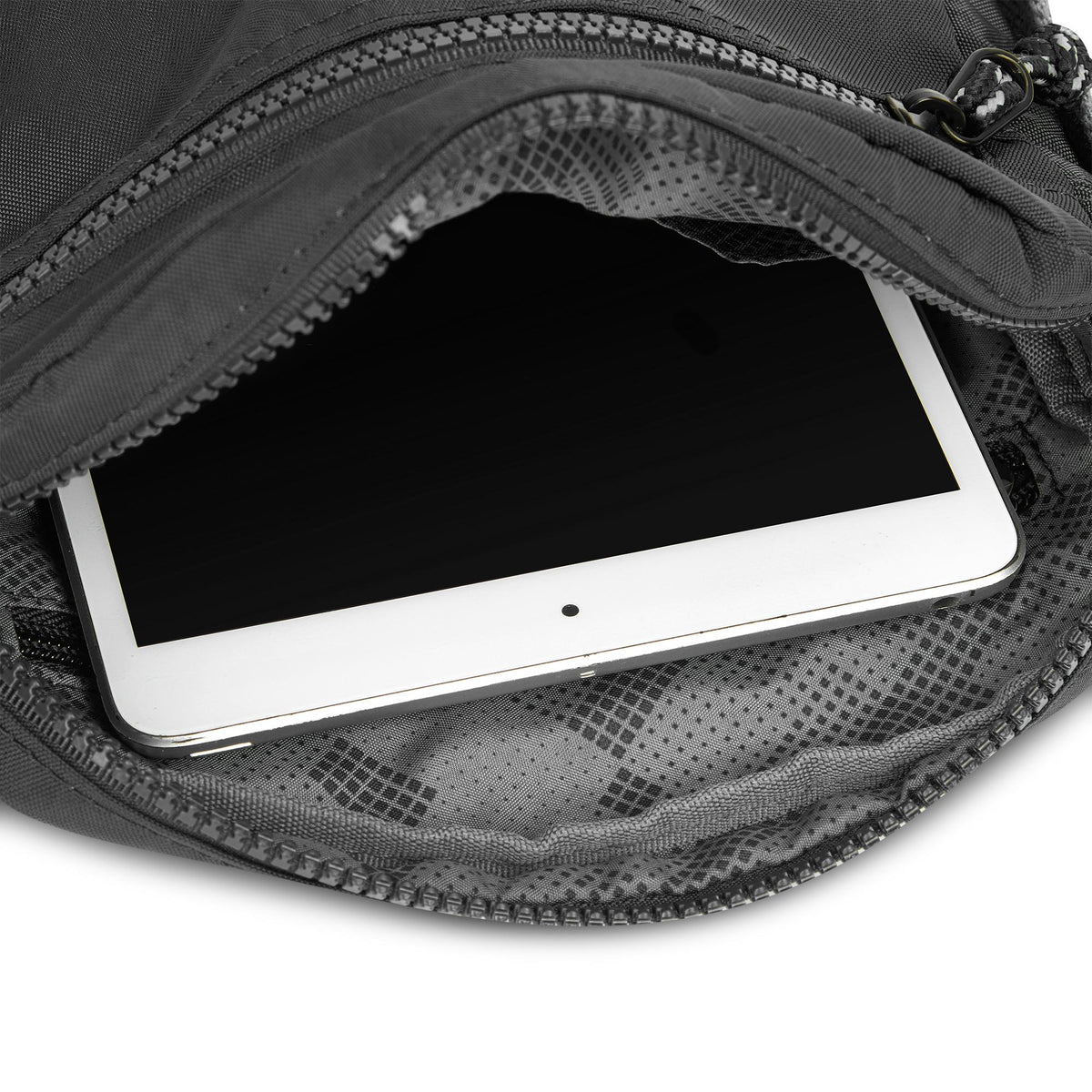 Black Roncato Rolling Crossbody, nylon – view 6