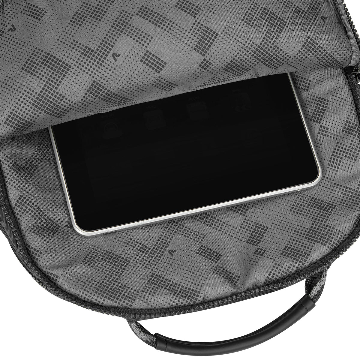 Black Roncato Rolling Large Backpack 2 Compartments, nylon – view 6