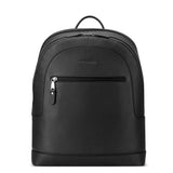 Black Roncato Sidney 14" Laptop Backpack, natural leather