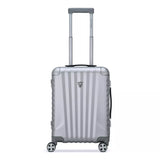 Silver Roncato UNO AL Cabin spinner, hardside luggage aluminium