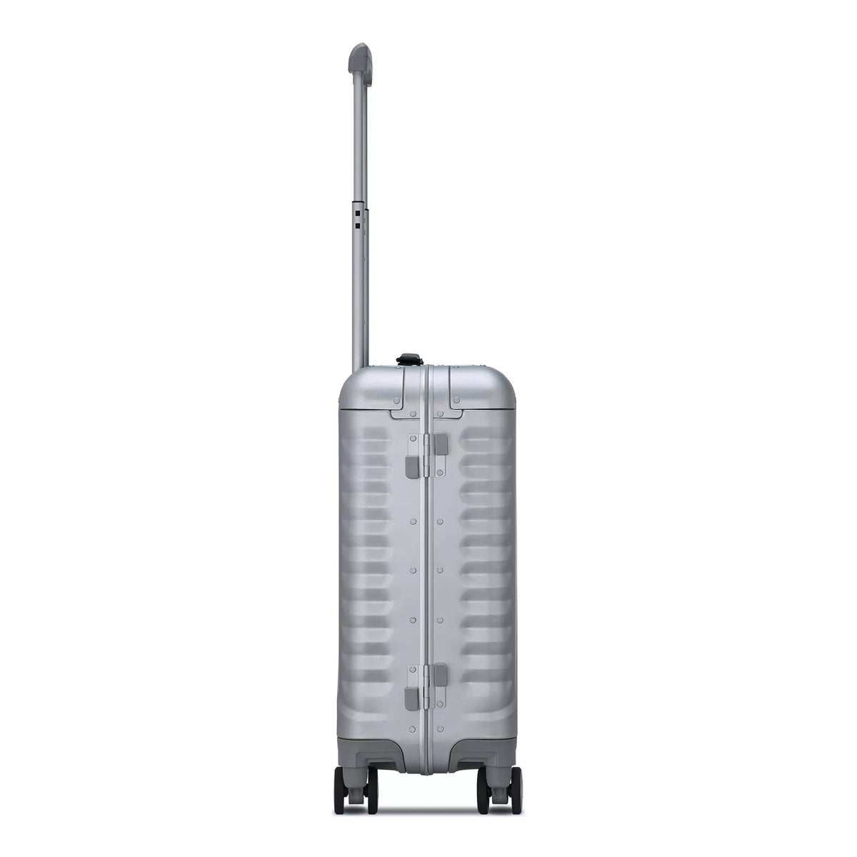 Silver Roncato UNO AL Cabin spinner, hardside luggage aluminium – view 3