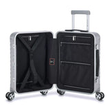 Silver Roncato UNO AL Cabin spinner, hardside luggage aluminium – view 5