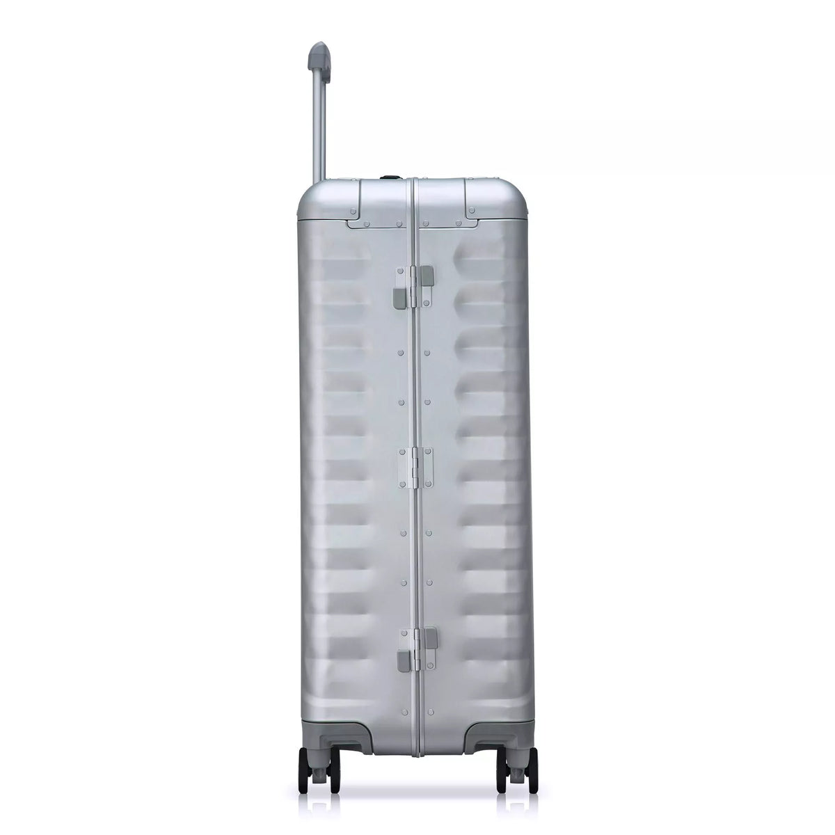 Silver Roncato UNO AL Large spinner, hardside luggage aluminium – view 4