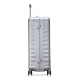 Silver Roncato UNO AL Large spinner, hardside luggage aluminium – view 4