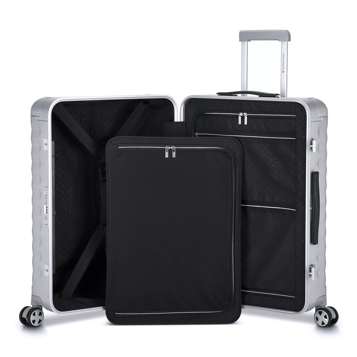 Off White Roncato UNO AL Medium spinner, hardside luggage aluminium – view 6
