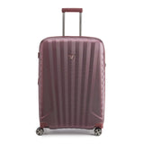 Burgundy Roncato UNO PREMIUM 3.0 Medium spinner, hardside luggage polycarbonate