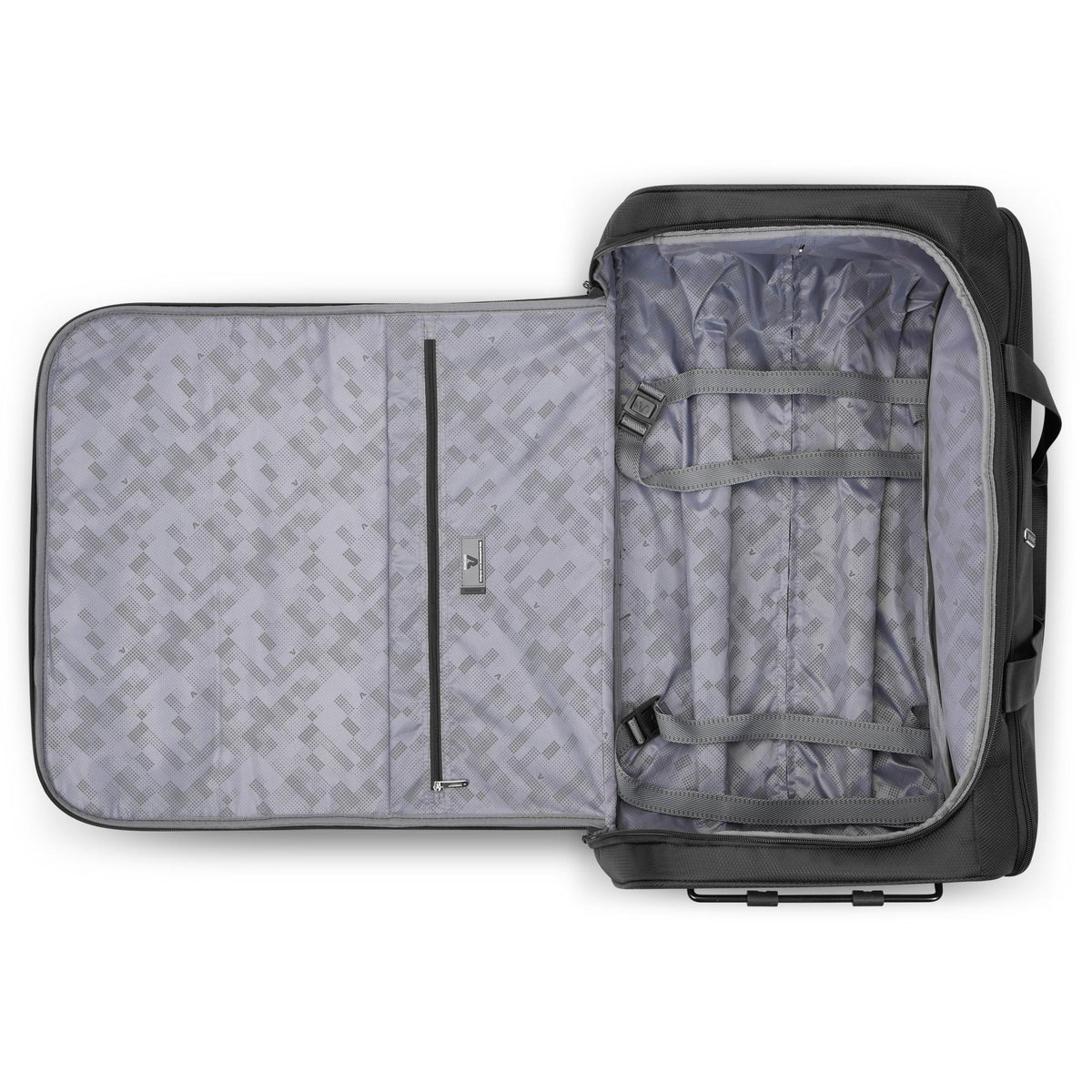 Black Roncato Wheeled Duffle Ironik 2.0 duffle trolley 60 l, duffle bag – view 3
