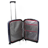 Navy Roncato Ypsilon Cabin Trolley Expandable, hardside luggage – view 3
