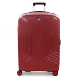 Burgundy Roncato Ypsilon Expandable Large Trolley, hardside luggage