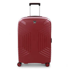 Burgundy Roncato Ypsilon Medium Expandable Trolley, hardside luggage