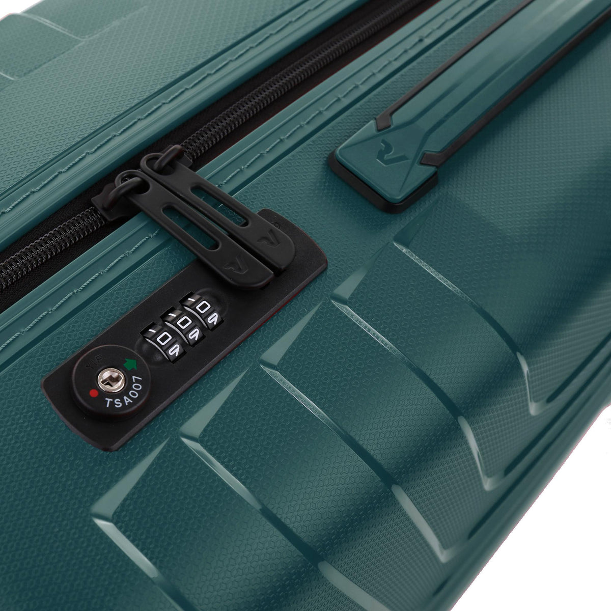 Green Roncato Ypsilon Medium Expandable Trolley, hardside luggage – view 6